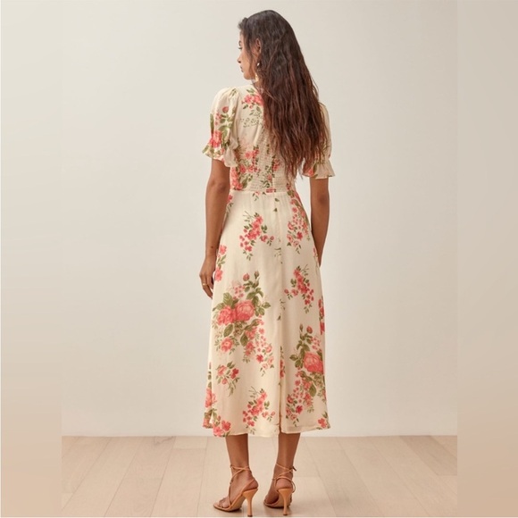 Reformation Alta Dress Corsage Size 6 B30 - Picture 3 of 10